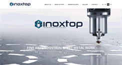 Desktop Screenshot of inoxtop.com